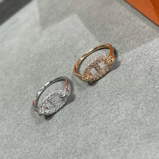 定価以下でお買い得*HERMES*Farandole rose gold ring Hermes, Farandole, ring
